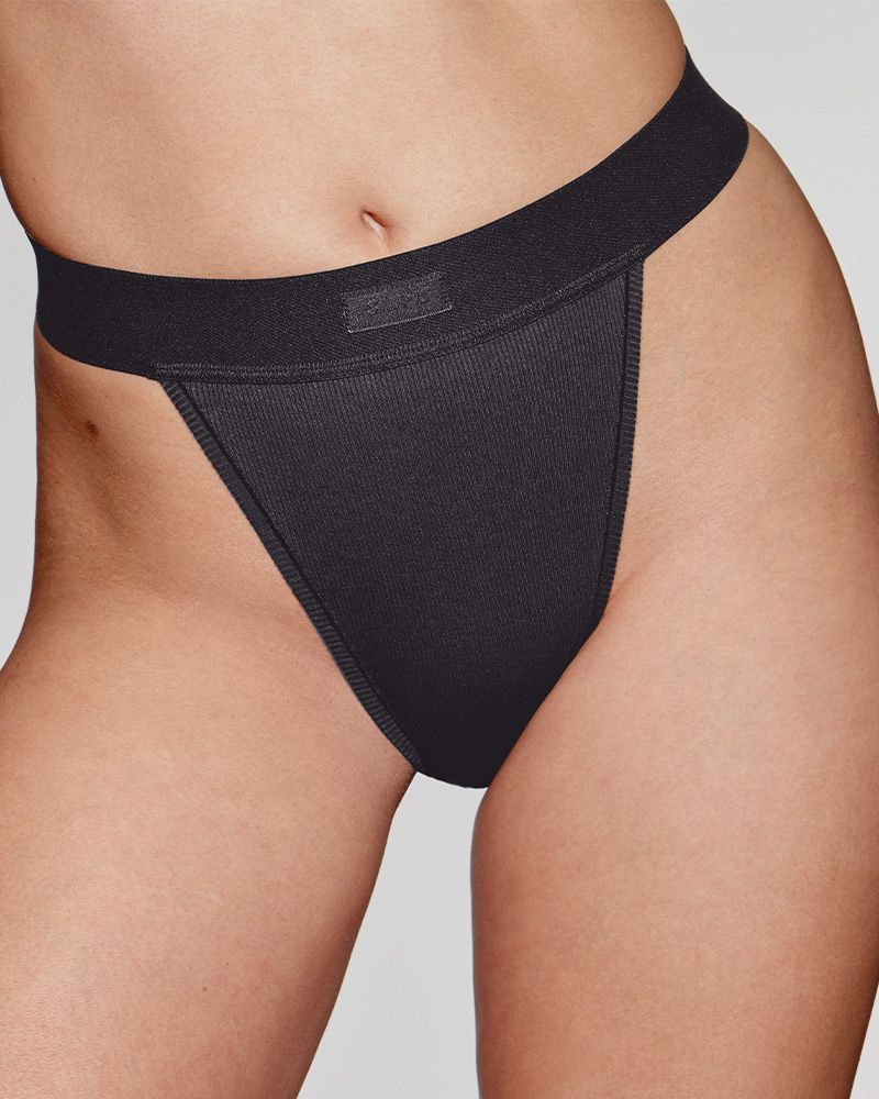 New Women's SKIMS Ochre Summer Mesh Mid Waist Brief Panty Size S